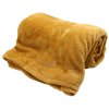 HOME ELEMENTS Mikroflanelová deka 220 x 240 cm, hořčicová  Home Elements