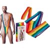 Mužské plavky mankini v duhové barvě Pride  GiftyCity