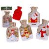 Termofor s fleecovým obalem, 0,7 l, tučňák  GiftyCity