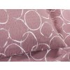 Povlečení krepové, ruby Bubbles  Dreamy Linens