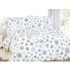 Povlečení mikroplyšové, Sněhové vločky  Dreamy Linens