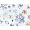Povlečení mikroplyšové, Sněhové vločky  Dreamy Linens
