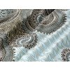 Povlečení bavlněné, hnědé a modré Mandala  Dreamy Linens