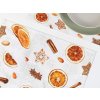 Vánoční prostírání bavlněné, Perníčky a pomeranče  Dreamy Linens