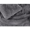 Mikroplyšová deka, tmavě šedá  Dreamy Linens