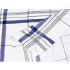 Kuchyňská utěrka, modrá a černá Eko  Dreamy Linens