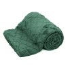 Mikroflanelová deka, Linea tmavě zelená  ARÔME HOME