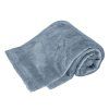 Mikroflanelová deka, modrošedá  ARÔME HOME
