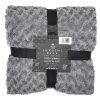 Luxusní deka, Spiral tmavě šedá  ARÔME HOME