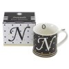 Porcelánový hrnek - Písmeno N  Home Elements