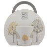 HOME ELEMENTS Porcelánový hrnek 300 ml, Stromečky  Home Elements
