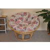 Ratanový papasan 110 cm medový polstr motiv vlajky  Axin Trading s.r.o.
