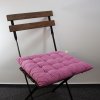 Podsedák prošívaný růžový melír  Home Elements