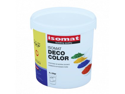 DECO COLOR - Práškové pigmenty pro barvení cementových stěrek (Barva Egejská modrá, Hmotnosť 250 g)