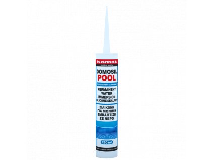 DOMOSIL-POOL - Silikonový tmel pro trvalé ponoření pod vodou (Barva Transparentní, Objem 280 ml)