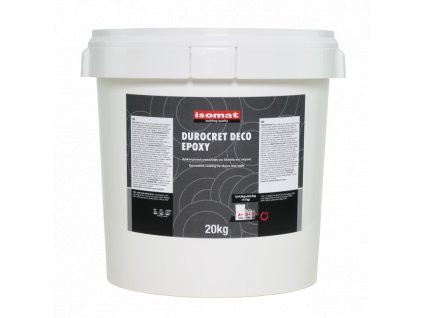 DUROCRET-DECO EPOXY - 3-složková, dekorativní, cemento-epoxidová stěrka pro podlahy a stěny (Barva Šedá, Hmotnosť 20 kg)