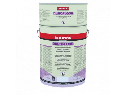DUROFLOOR - 2-složková, samonivelační epoxidová podlaha bez rozpouštědel (Barva Pískovošedá (RAL 7032), Hmotnosť 9 kg)