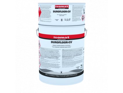 DUROFLOOR-CV - 2-složkový, antistatický, epoxidový lak (Barva Černá, Hmotnosť 8 kg)