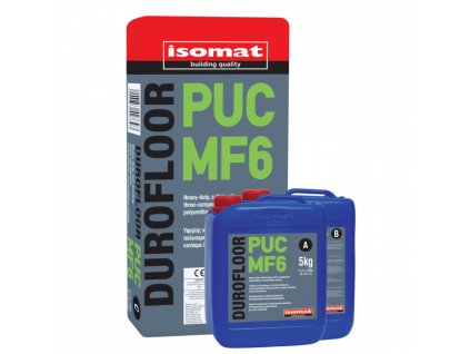 DUROFLOOR-PUC MF6 - 3-složkový, rychle tuhnoucí, polyuretan-cementový, samonivelační potěr (Barva Světle žlutá (pigmentovatelná), Hmotnosť 34 kg)