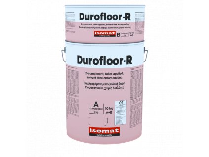 DUROFLOOR-R - 2-složkový, epoxidový nátěr na podlahu bez rozpouštědel (Barva Pískovošedá (RAL 7032), Hmotnosť 30 kg)