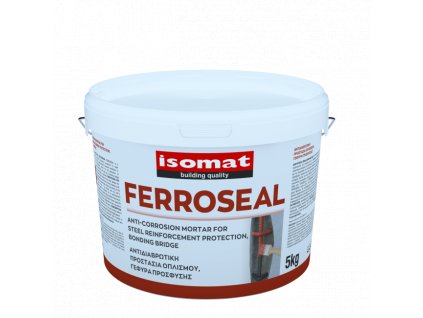 FERROSEAL - Polymerem modifikovaná, antikorozní malta pro ochranu výztuže (Barva Červenohnědá, Hmotnosť 15 kg)