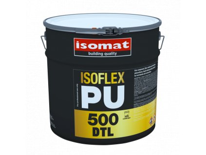 ISOFLEX-PU 500 DTL - Vlákny zesílená, polyuretanová hydroizolace pro střešní detaily a spoje (Barva Bílá, Hmotnosť 1 kg)