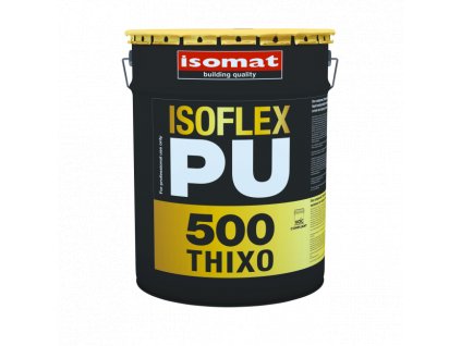 ISOFLEX-PU 500 THIXO - Tixotropní, polyuretanová hydroizolace s UV ochranou pro šikmé povrchy (Barva Bílá, Hmotnosť 1 kg)
