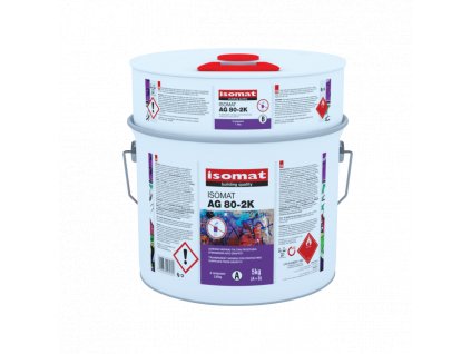 ISOMAT AG 80 2K - Polyuretanový lak na ochranu povrchů před graffiti s UV ochranou (Barva Transparentní, Hmotnosť 5 kg)