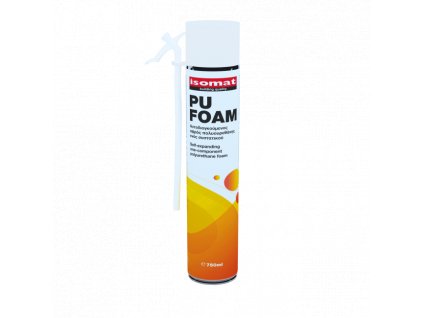 ISOMAT PU-FOAM - Trubičková, polyuretanová pěna (Barva Žlutá, Objem 750 ml)