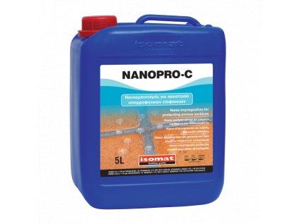 NANOPRO-C - Nano-impregnace na ochranu savých povrchů před vlhkostí (Barva Bílá (Transparentní po zaschnutí), Objem 1 l)