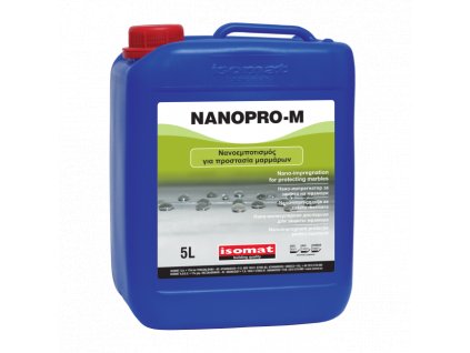 NANOPRO-M - Nano-impregnace na ochranu nesavých povrchů před vlhkostí (Barva Bílá (Transparentní po zaschnutí), Objem 1 l)