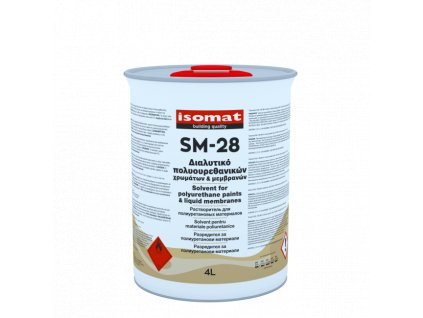 SM 28 - Rozpouštědlo pro polyuretanové produkty (Barva Transparentní, Objem 4 l)