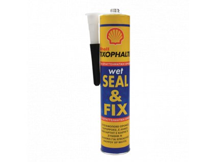 TIXOPHALTE - Elastoplastický, bitumenový tmel a lepidlo (Barva Černá, Objem 310 ml)