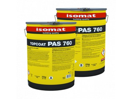 TOPCOAT-PAS 760 - UV-stabilní, rychleschnoucí, polyaspartický, ochranný nátěr (Barva Šedá, Hmotnosť 25 kg)