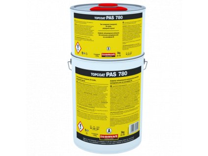 TOPCOAT-PAS 780 - Transparentní, rychleschnoucí, UV-stabilní, polyaspartický, ochranný nátěr (Barva Transparentní, Hmotnosť 1 kg)