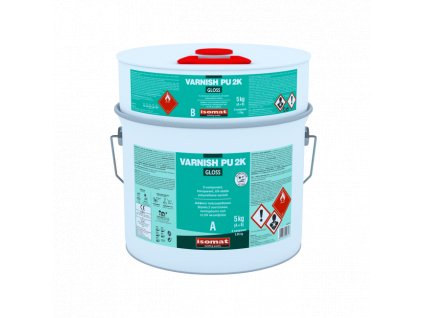 VARNISH-PU 2K - 2-složkový, UV odolný, polyuretanový lak (Hmotnosť 5 kg, Provedeni Lesklý)
