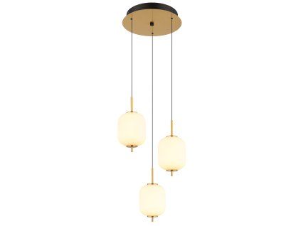 EWALD 15217-3  | LED | 20W | bílá/černá | d: 38 cm |