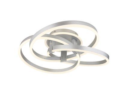 HERWIG 67163-56  | LED | 56W | bílá/šedá | dálkové ovl. | D: 60 cm |