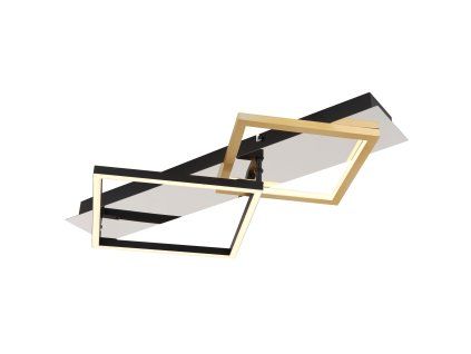 LESINA 67847-24  | LED | 24W | bílá/černá/zlatá/chrom | D: 59 cm |