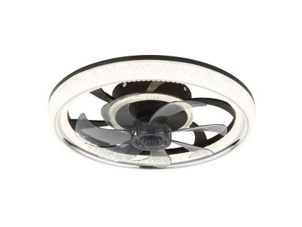 CIRILLA 03644 GLOBO ventilátor | LED | 6W | bílá | Š: 48 cm |