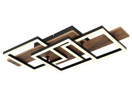 JEFFRY 67350-24  | LED | 24W | bílá/černá | d: 58 cm |