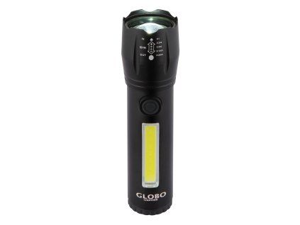 LIGHTA 31919 GLOBO  | R18650 | 3W | černá | Š: 3 cm |