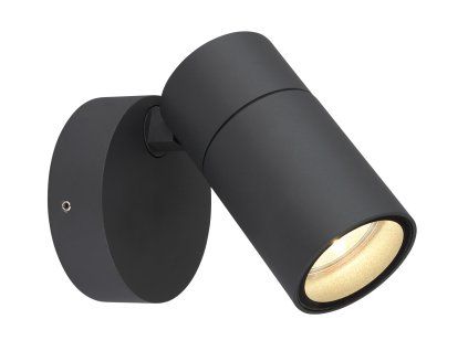 PIPER 3209-1  | 1xGU10 | max. 35W | černá/antracit | IP44 | Š: 9,5 cm |