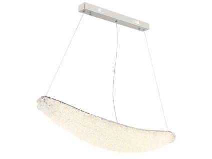 KRISTALLA 68524-40 GLOBO závěsné  | LED | 40W | chrom | dálkové ovl. | D: 105 cm |