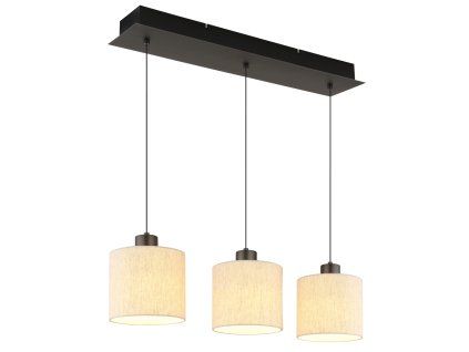 THEA 31540308  | LED | 24W | černá/chrom | D: 74 cm |