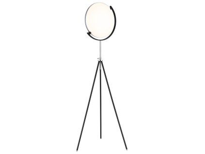 MIRO 59095  | LED | 24W | bílá/černá | dálkové ovl. | D: 67,5 cm |