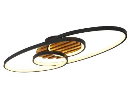TISHA 67362-42  | LED | 40W | bílá/černá | D: 85 cm |