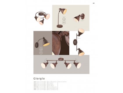 Svítidlo GIORGIO 54647-4 GLOBO