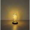 ROSALINA 28108-9 GLOBO dekorativní  | LED | 036W | černá/zlatá | D: 11 cm |