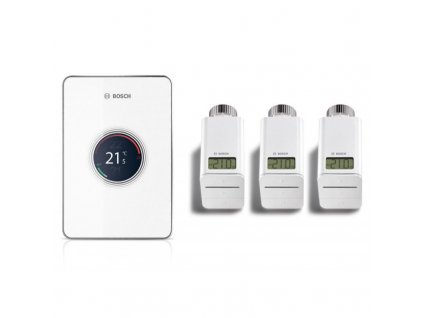 EasyControl Set CT 200 bílá  (termostat + 3 hlavice)